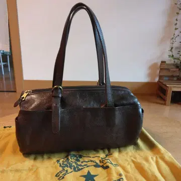 일비종떼 보스턴 토트 숄더 다크 브라운