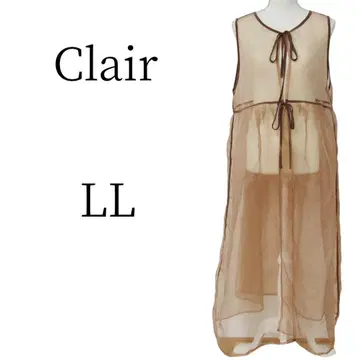Clair 클레르 브라운 슬리브리스 베스트/질레/비스티에 XL(LL)