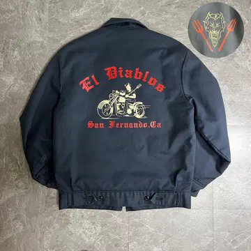 Dickies 워크 재킷 바이커 빈티지