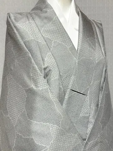 미사용품 기모노 순수 실크 별주 곤륜(라벨 부착) 선착순