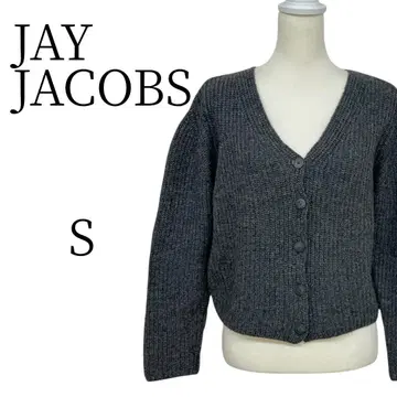 JAY JACOBS 다크 그레이 가디건 S