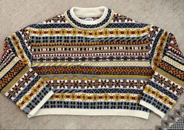 COOHEM 페어아일 니트 풀오버