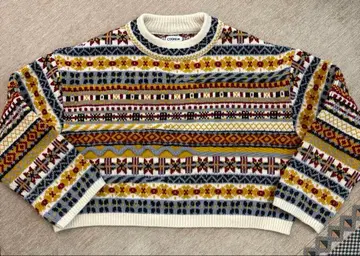 COOHEM 페어아일 니트 풀오버