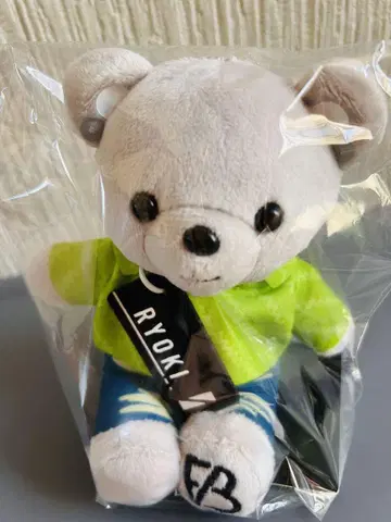 BE:FIRST [RYOKI] 곰 봉제 인형 Bye-Good-Bye