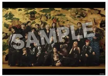 BMSG 카페 특전 런천 매트