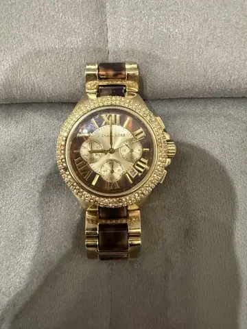 Michael Kors 크로노그래프 손목시계 골드