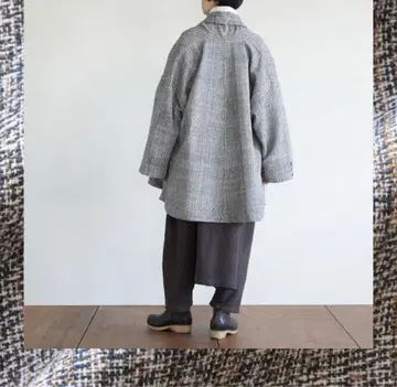 우사토 usaato 하오리 자켓 size 6 초목 네이비 나염