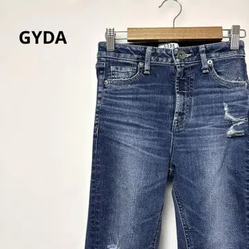 GYDA 사이드 슬립드 스키니 데님 M 사이즈