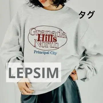 [택 포함] LEPSIM 렙심 모듬 맨투맨 프리 사이즈 트레이너