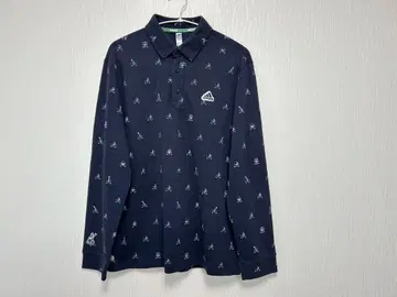 adidas 골프 네이비 피케 셔츠 아디다스 가을 남성용 긴팔