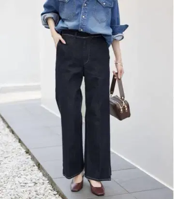 LE DENIM avec toi 슬랙스 34
