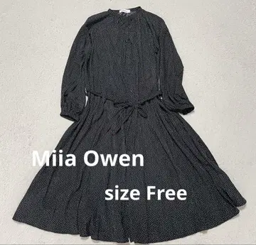 미라 오웬 Mila Owen 도트 무늬 원피스 Free