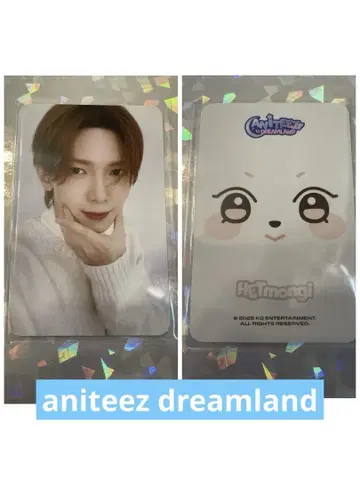 ateez aniteez 페이스 키링 dreamland 요산