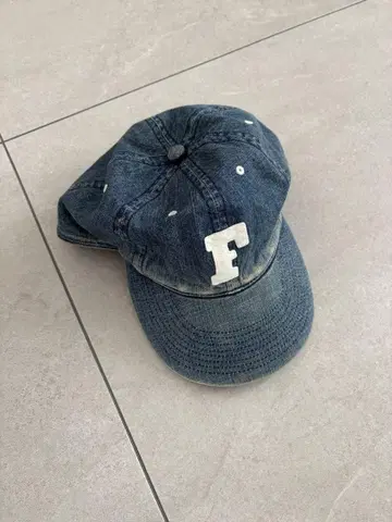 데님 F 자수 풀카운트