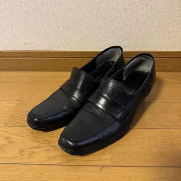 casual monet 펌프스 로퍼 23cm 일본제 블랙