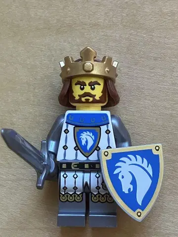 레고 LEGO 중세 기사의 성 31168 미니 피규어 기사의 왕
