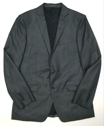 새상품 [ck Calvin Klein] 노치드 라펠 2버튼 자켓 40