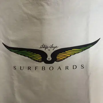 Skip Frye SURFBOARDS T셔츠 화이트