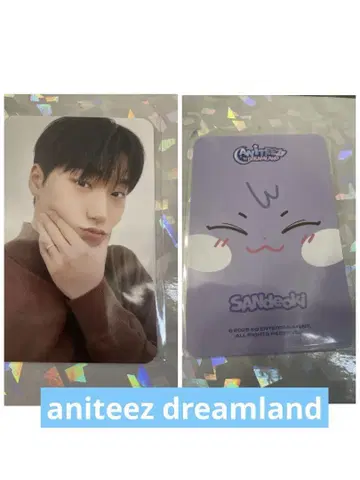 ateez aniteez dreamland 페이스 키링 산