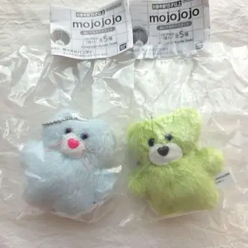 모조조조 봉제 인형 마스코트 2개 세트
