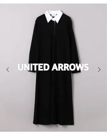 [새상품급] UNITED ARROWS 코튼 라거 셔츠 원피스