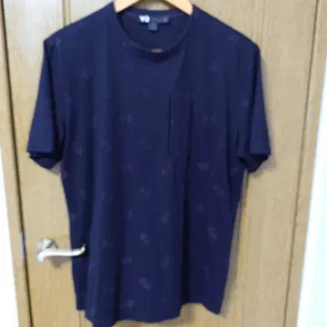 Y-3 블랙 로고 티셔츠 M