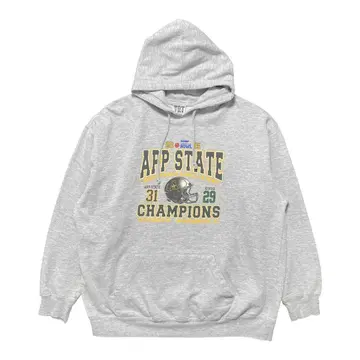 USA 구제 의류 아팔라치아 주립대학 칼리지 맨투맨 후드티 프린트