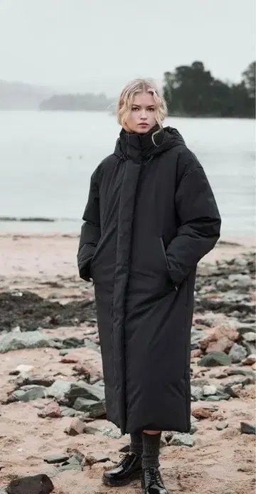 미사용 새상품 ZARA 롱 기장 워터&윈드 프로텍션