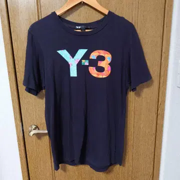 Y-3 컬러풀 로고 티셔츠 M 사이즈