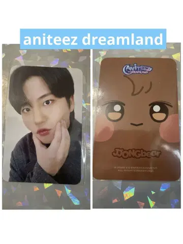 ateez aniteez 페이스 키링 dreamland 종호