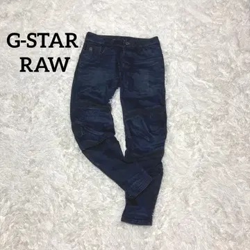 G-STAR RAW MOTAC 데님 다크 네이비 DECONSTRUCTED