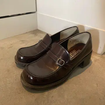 HARUTA 링 스트랩 힐업 로퍼 23.5