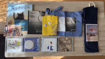 타케자와 미기 굿즈 (CD 고양이 푸슈케 에코백 거울 등)
