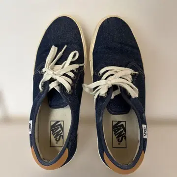 VANS 데님 스니커즈 다크 블루