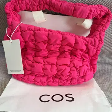 COS 핑크 숄더백
