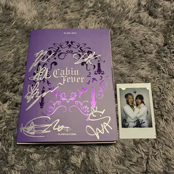 PURPLE KISS Cabin Fever 사인 포함