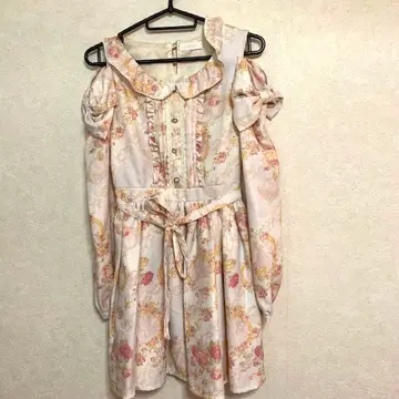 [ y2k 헤이세이 갸루 ] LIZLISA 꽃무늬 원피스