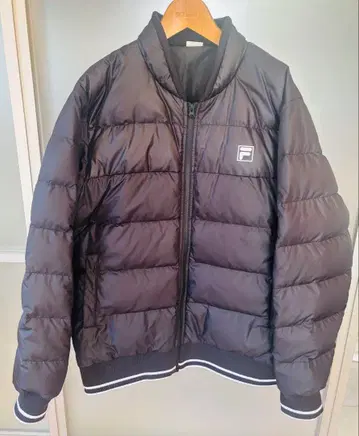 FILA 블랙 다운 자켓
