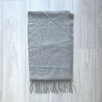 UNIQLO 캐시미어 머플러 그레이