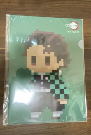 귀멸의 칼날 도트 시리즈 미니 클리어 파일 세트 A