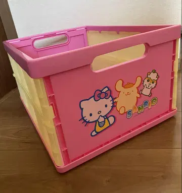 접이식 컨테이너 헬로키티 폼폼푸딩 코로코로쿠리린