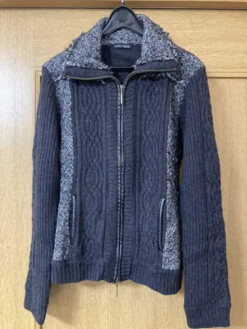 ANNE KLEIN 다크 그레이 가디건
