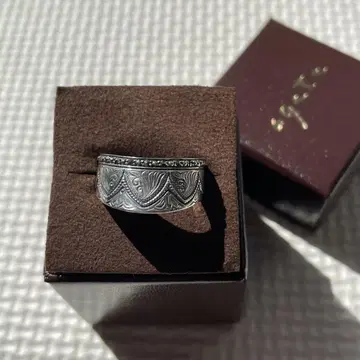 [ 새상품 ] agete 아가트 SILVER 실버 반지 한정품 마카사이트