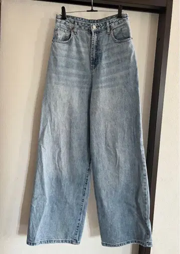 My Apparel 하이라이즈 와이드 데님 마이 어패럴 사에코 L 사이즈