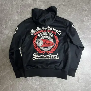 Indian Motorcycle 집업 후드티 써멀 XL 구제 의류