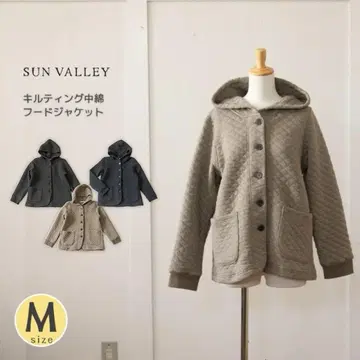 SUNVALLEY 선밸리 퀼팅 충전솜 후드 자켓 [ 미사용 ]