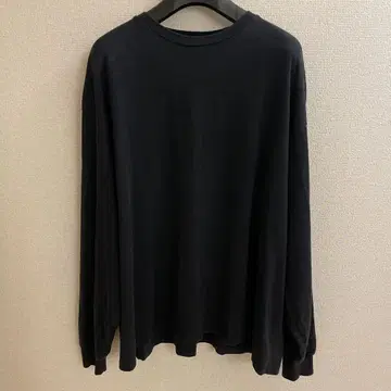 graphpaper L/S Oversized Tee Black