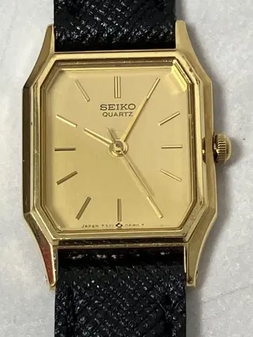 작동품 SEIKO 세이코 쿼츠 여성용 시계 7321-5240