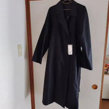 UNIQLO 트렌치코트 블랙 XXL
