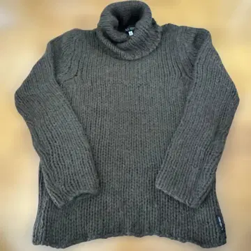 이탈리아제 ARMANI JEANS 알파카 혼방 니트